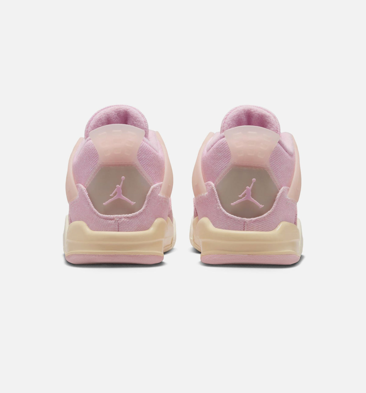 Air Jordan 4 Retro Pink Pearl and Iced Carmine Infant/Toddler Sneakers - Iced Carmine/Coconut Milk/Anthracite/Muslin/Pinksicle