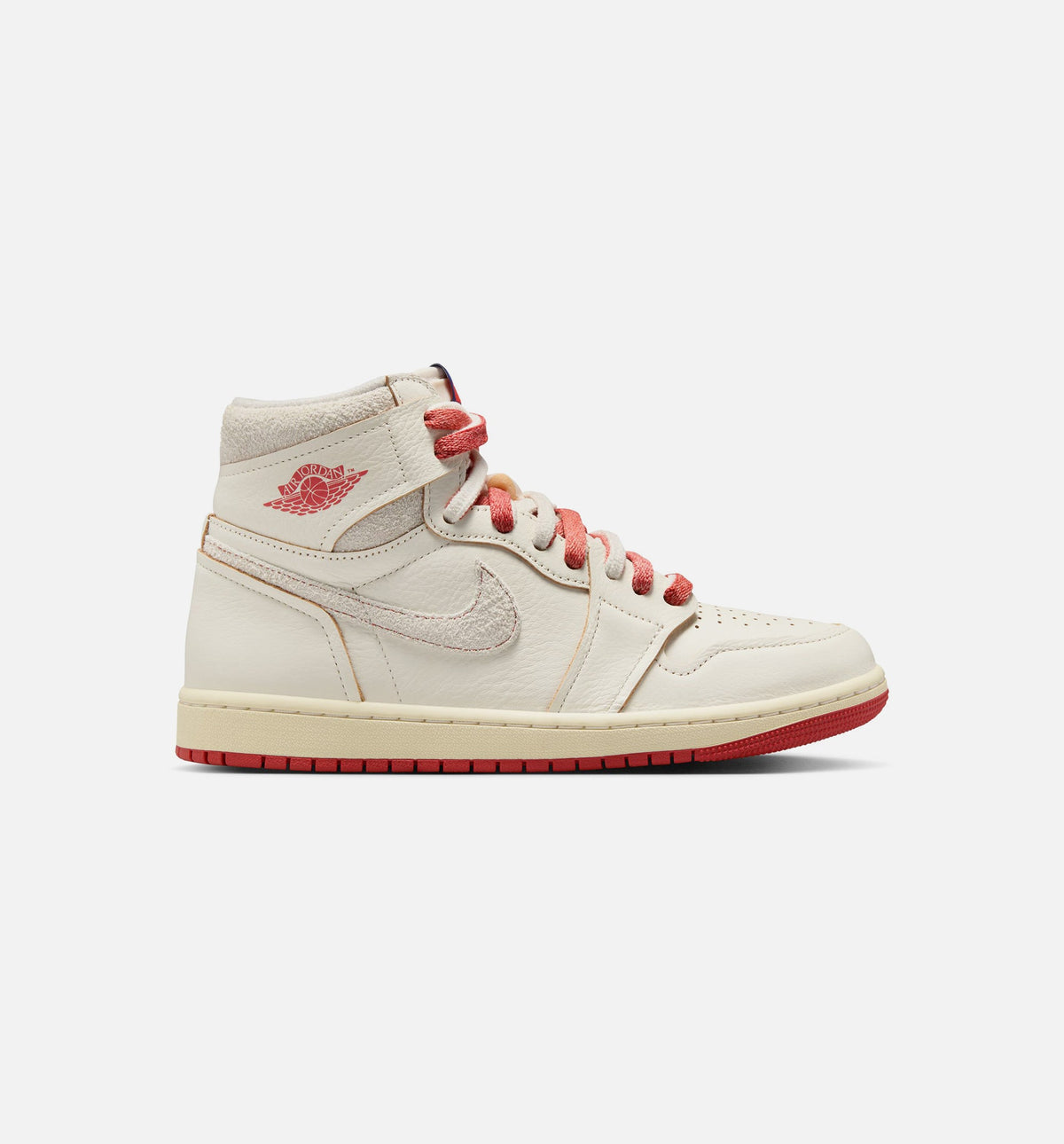 Air Jordan 1 High OG Rare Air Cinnabar Women's Sneakers - Sail/Cinnabar/Light Bone
