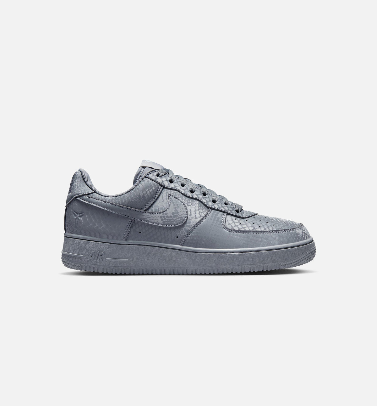 Kobe Air Force 1 Low Cool Grey Men's Sneakers - Cool Grey/Wolf Grey