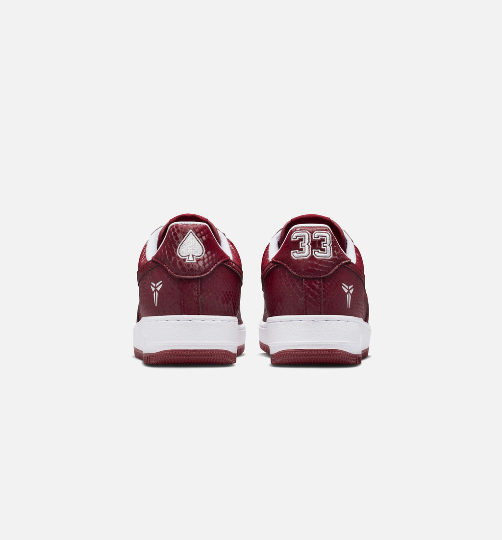 Kobe Air Force 1 Low Merion Men's Sneakers - Team Red/White