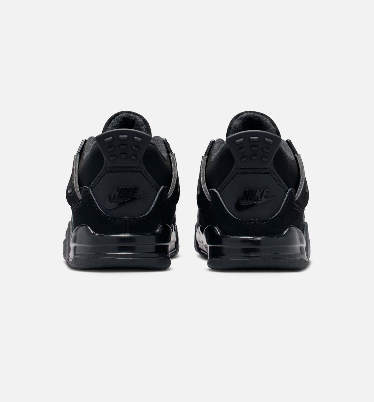 Air Jordan 4 Retro Black Cat Infant/Toddler Sneakers - Black/Black/Light Graphite