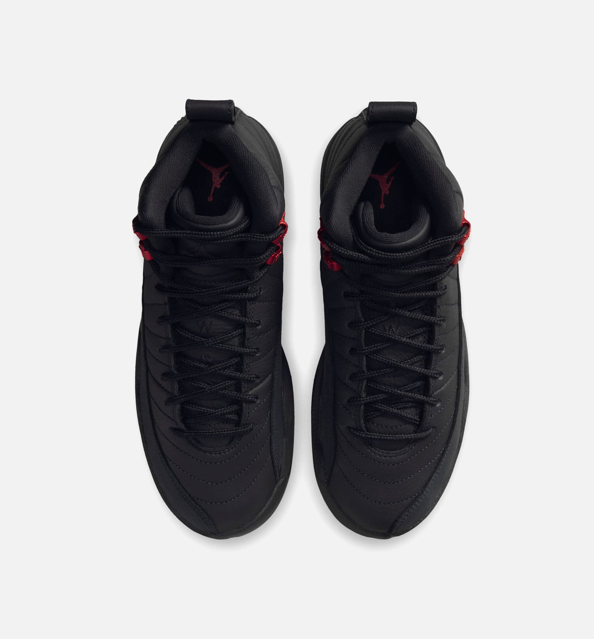 Air Jordan 12 Retro Bloodline Grade School Sneakers - Black/Varsity Red