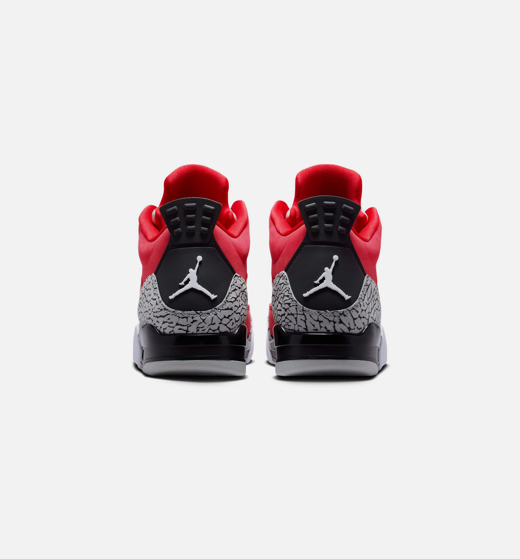 Son of Mars Low Men's Sneakers - Fire Red/Black/Grey/Mist White
