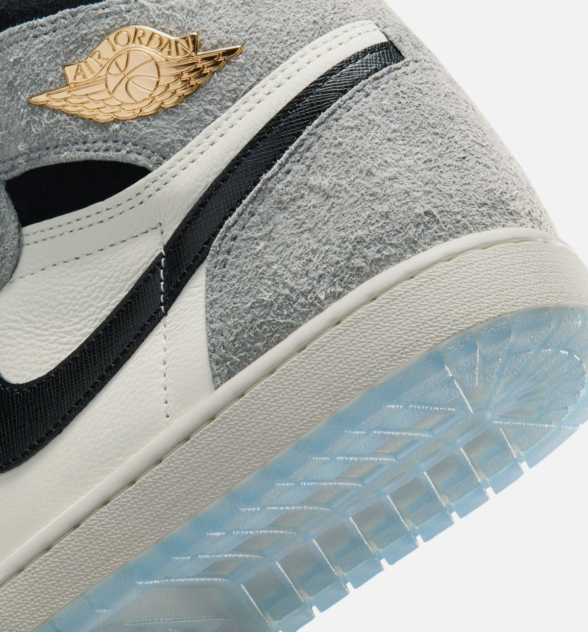 Air Jordan 1 Retro High OG Men's Sneakers - Cool Grey/Black/Sail/Game Royal/White