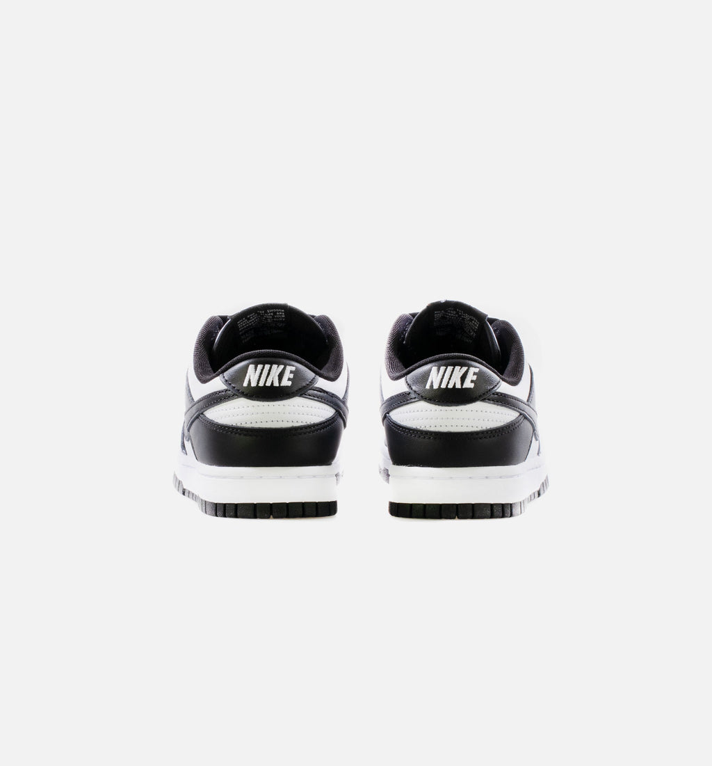 Dunk Low Men's Sneakers - Black/White