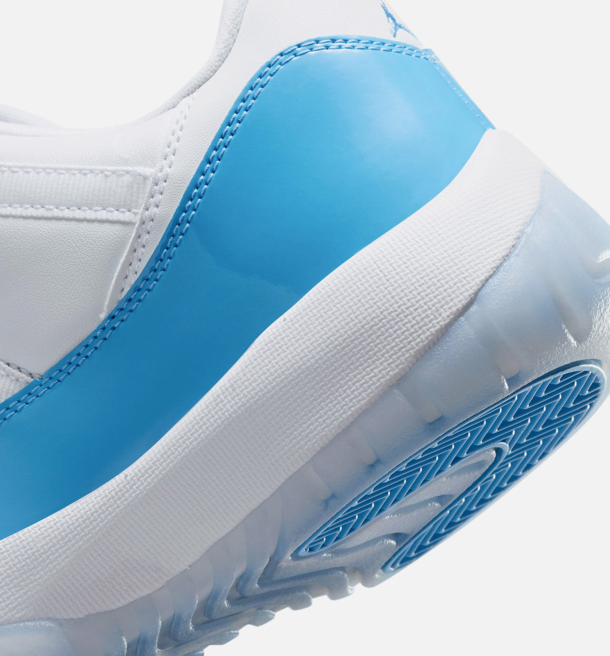 Air Jordan 11 Retro Low University Blue Men's Sneakers - White/University Blue/Black