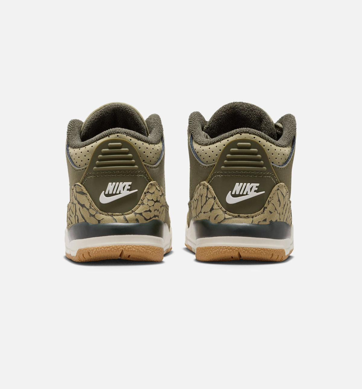 Air Jordan 3 Retro Medium Olive Infant/Toddler Sneakers - Medium Olive/Sequoia/Neutral Olive/Sail