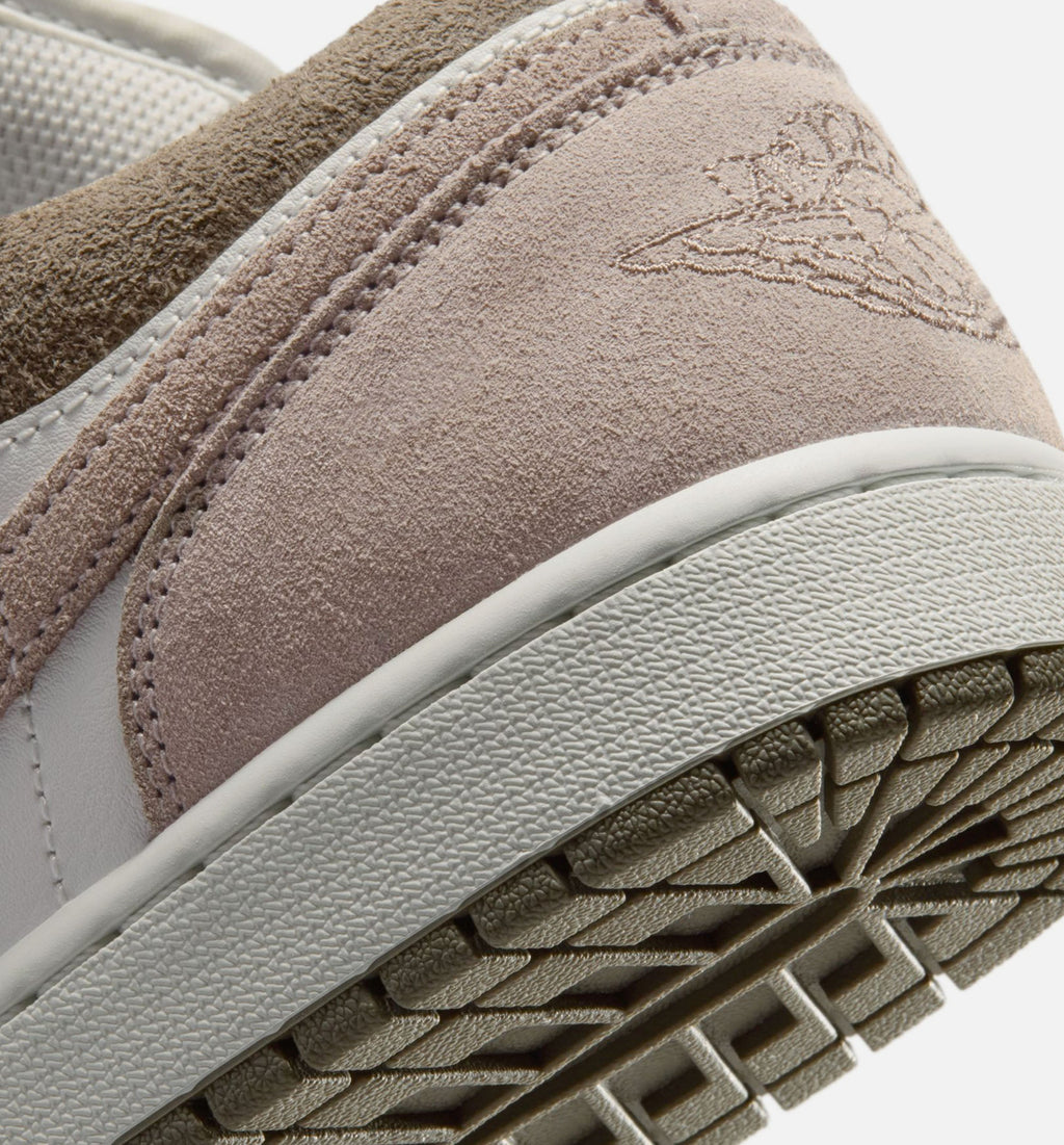 Air Jordan 1 Low Men's Sneakers - Olive Grey/Enigma Stone/Summit White