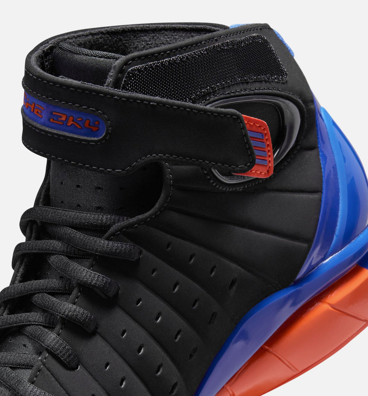 Air Zoom Huarache 2K4 Penny Hardaway Men's Sneakers - Black/Varsity Royal/Safety Orange