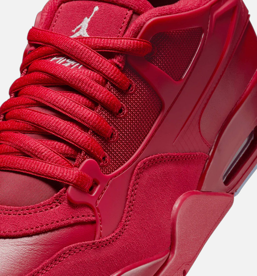 Air Jordan 4 RM Men's Sneakers - Varsity Red/Blue Tint/Black/White
