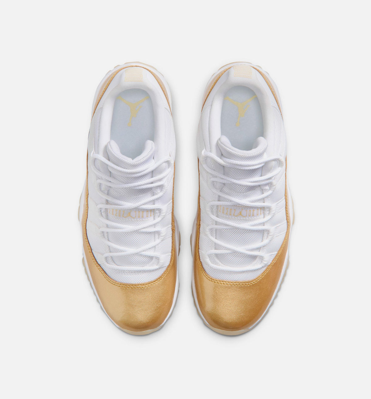 Air Jordan 11 Retro Low Mother's Day Women's Sneakers - White/Metallic Gold/Team Gold