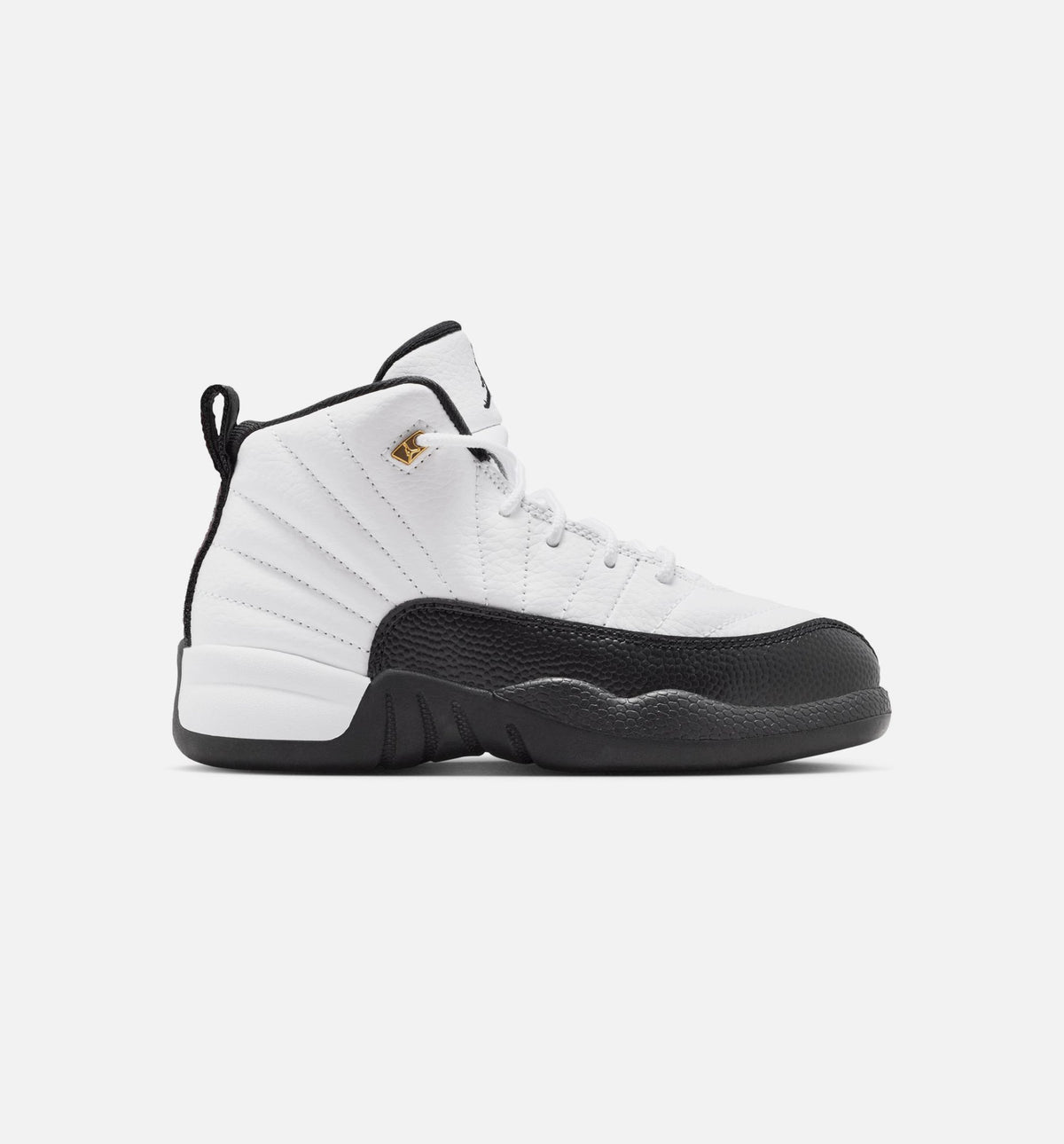 Air Jordan 12 Retro Taxi Preschool Sneakers - White/Black/Taxi