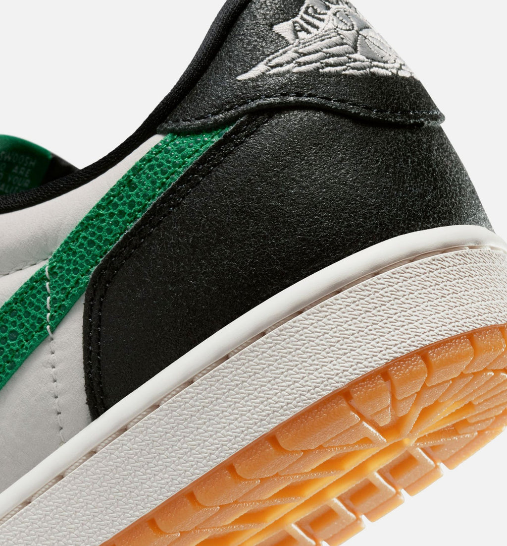 Air Jordan 1 Retro Low OG Men's Sneakers - Phantom/Pine Green/Black