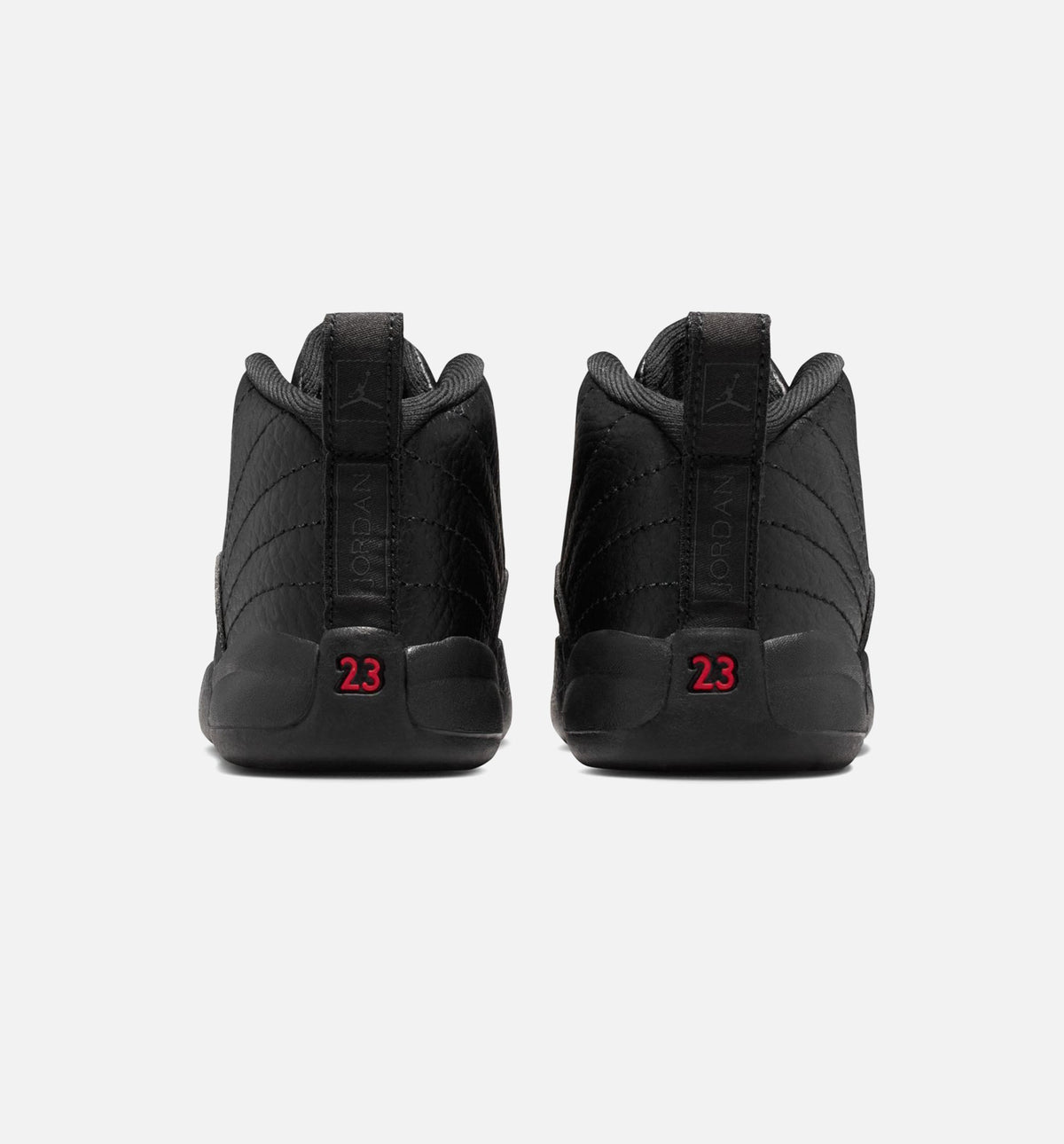Air Jordan 12 Retro Bloodline Infant/Toddler Sneakers - Black/Varsity Red