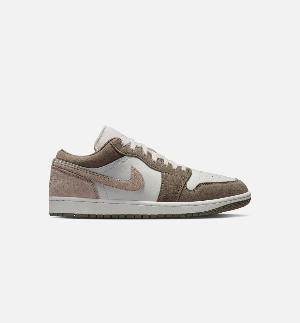 Air Jordan 1 Low Men's Sneakers - Olive Grey/Enigma Stone/Summit White