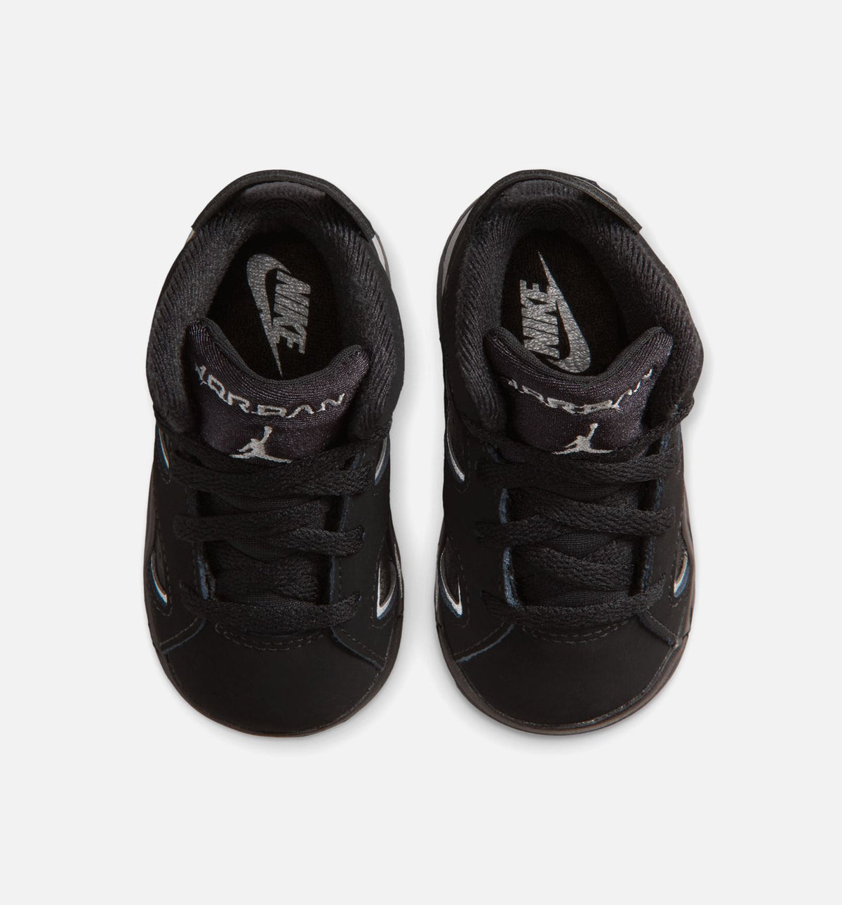 Air Jordan 6 Cap & Gown Infant/Toddler Sneakers - Black/Reflective Silver