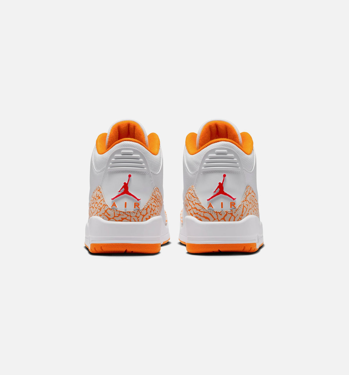Air Jordan 3 Retro Orange Citrus Women's Sneakers - White/Multicolor