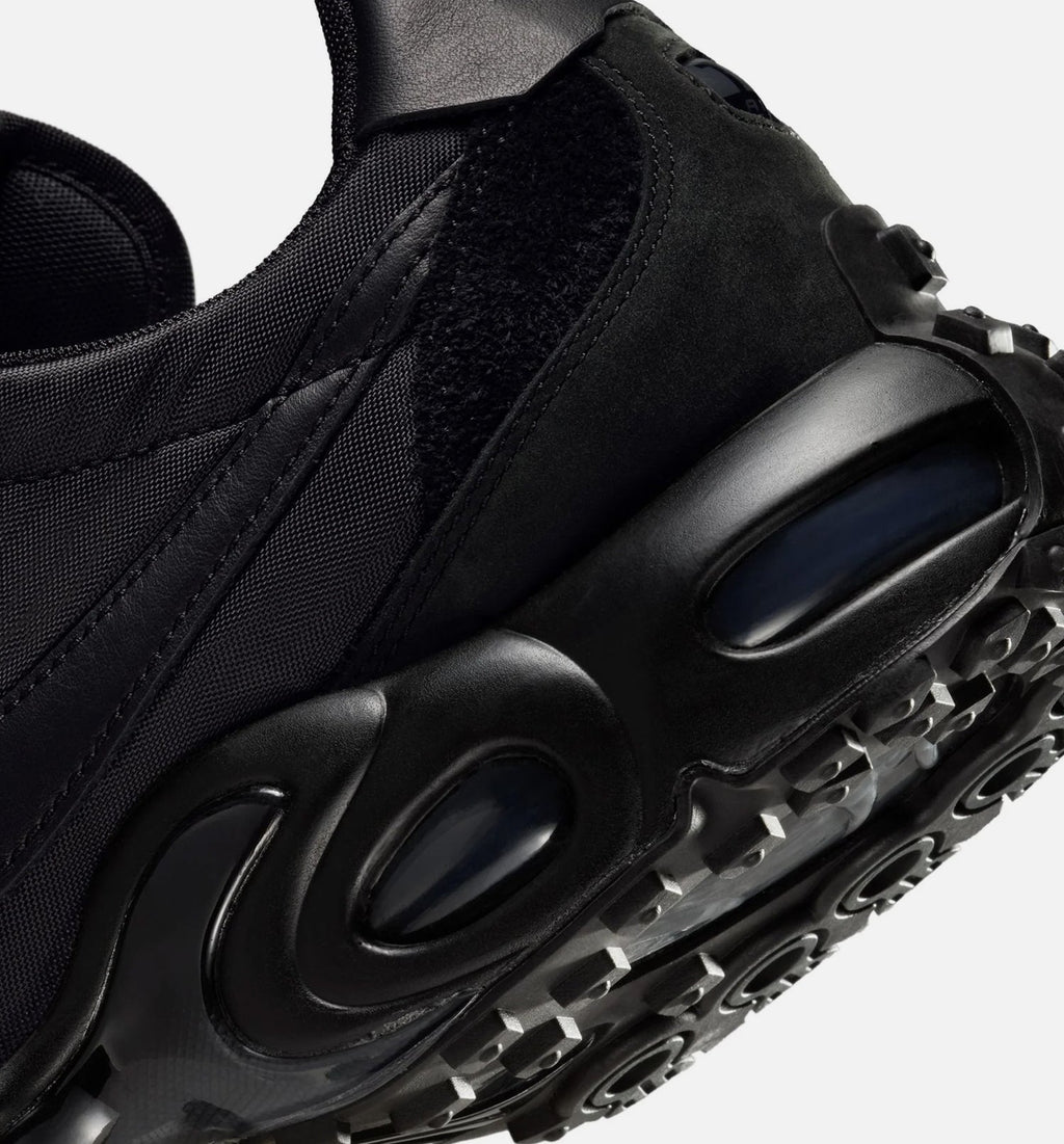 Air Max Waffle Black and Anthracite Men's Sneakers - Black