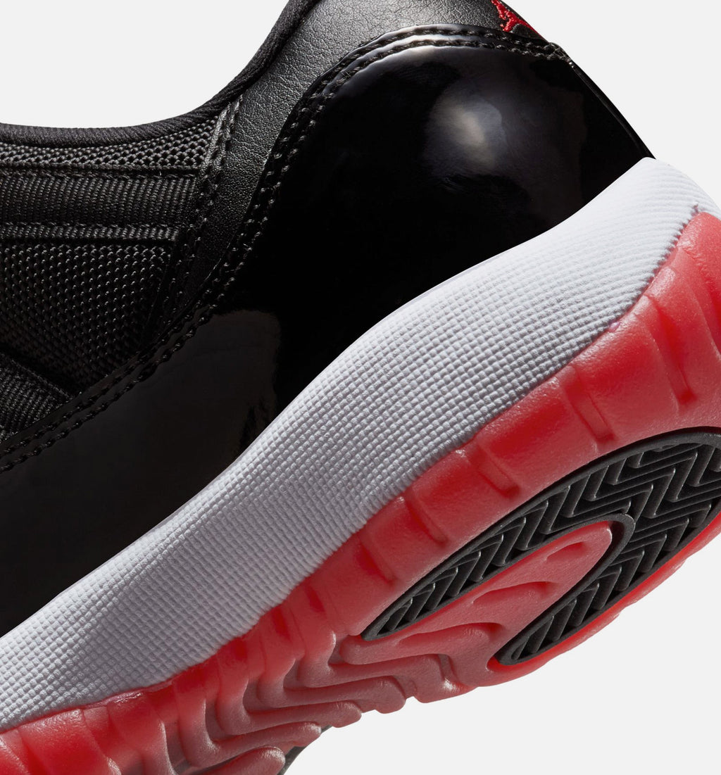 Air Jordan 11 Retro Bred Grade School Sneakers - Black/Varsity Red/White