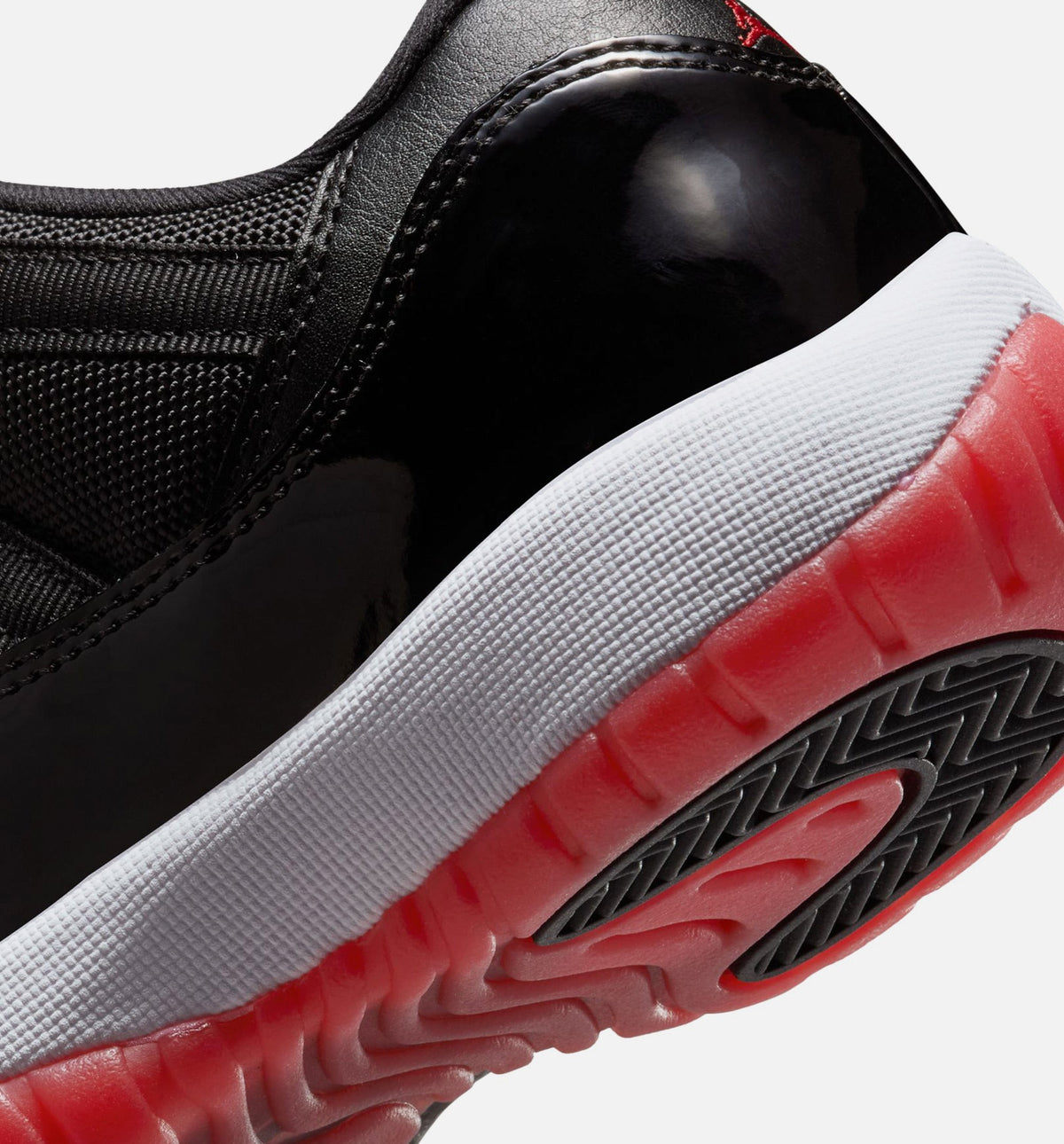 Air Jordan 11 Retro Bred Grade School Sneakers - Black/Varsity Red/White