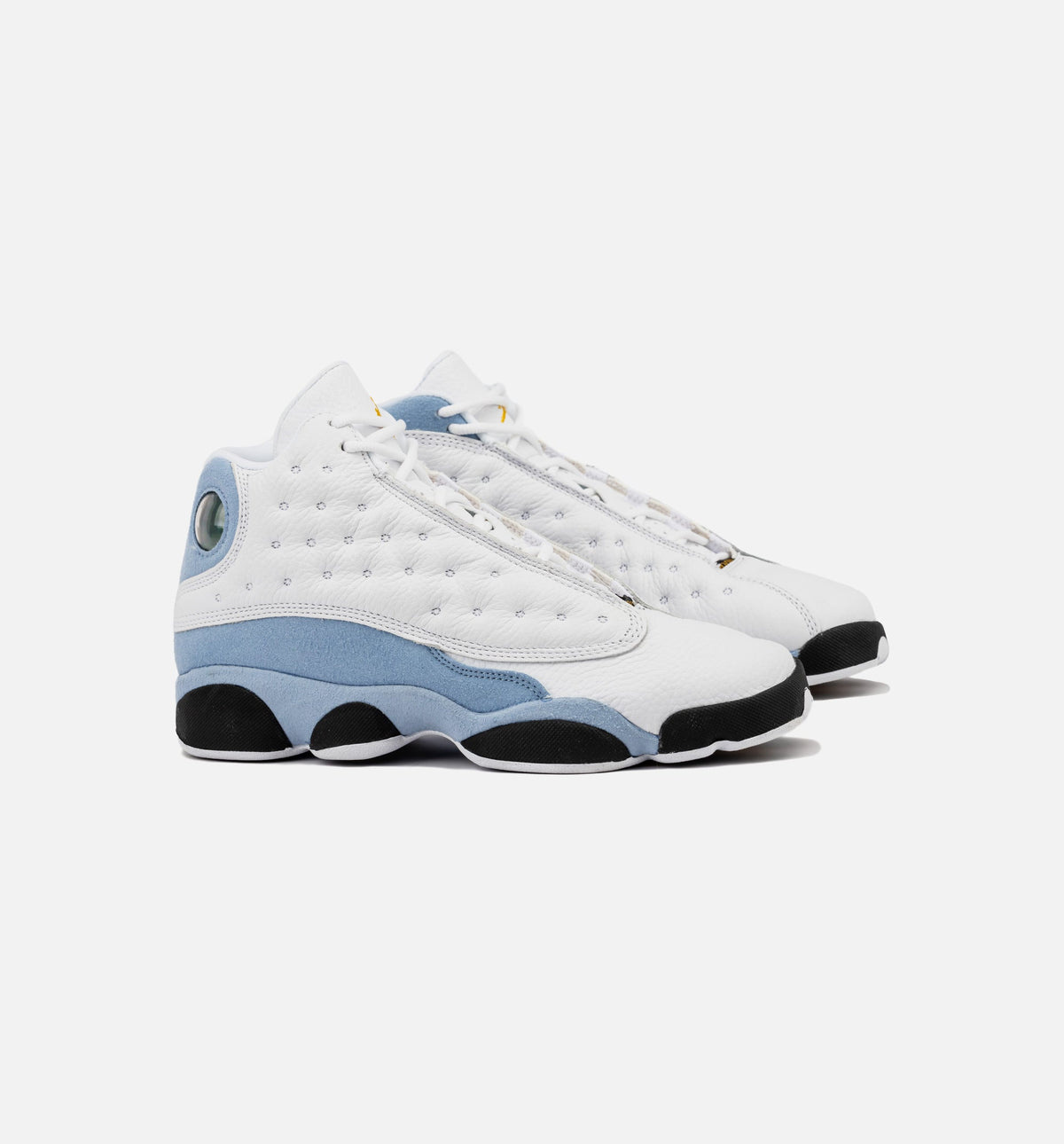 Air Jordan 13 Retro Blue Grey Grade School Sneakers - White/Blue Grey/Black/Yellow Ochre