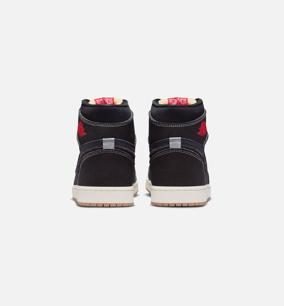 Air Jordan 1 Retro High OG Flight Club Men's Sneakers - Black/University Red/Sail/Gum Medium Brown