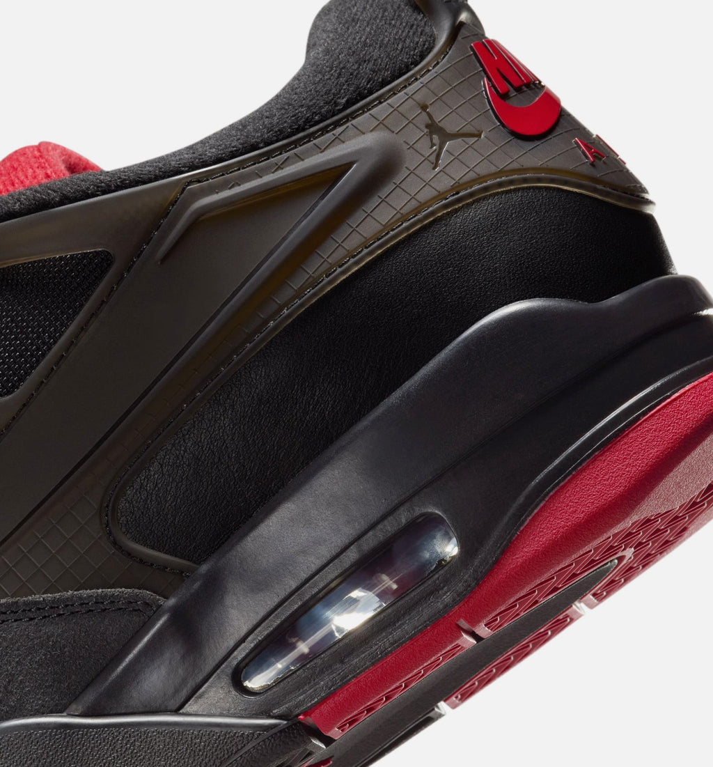 Air Jordan 4 RM Bred Men's Sneakers - Black/Red