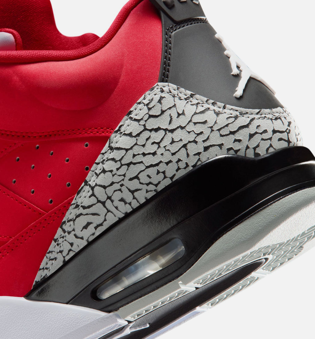 Son of Mars Low Men's Sneakers - Fire Red/Black/Grey/Mist White