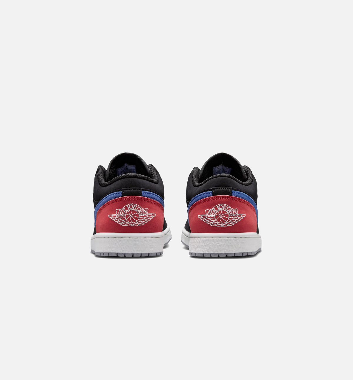 Air Jordan 1 Low Men's Sneakers - Black/Summit White/True Blue/Varsity Red