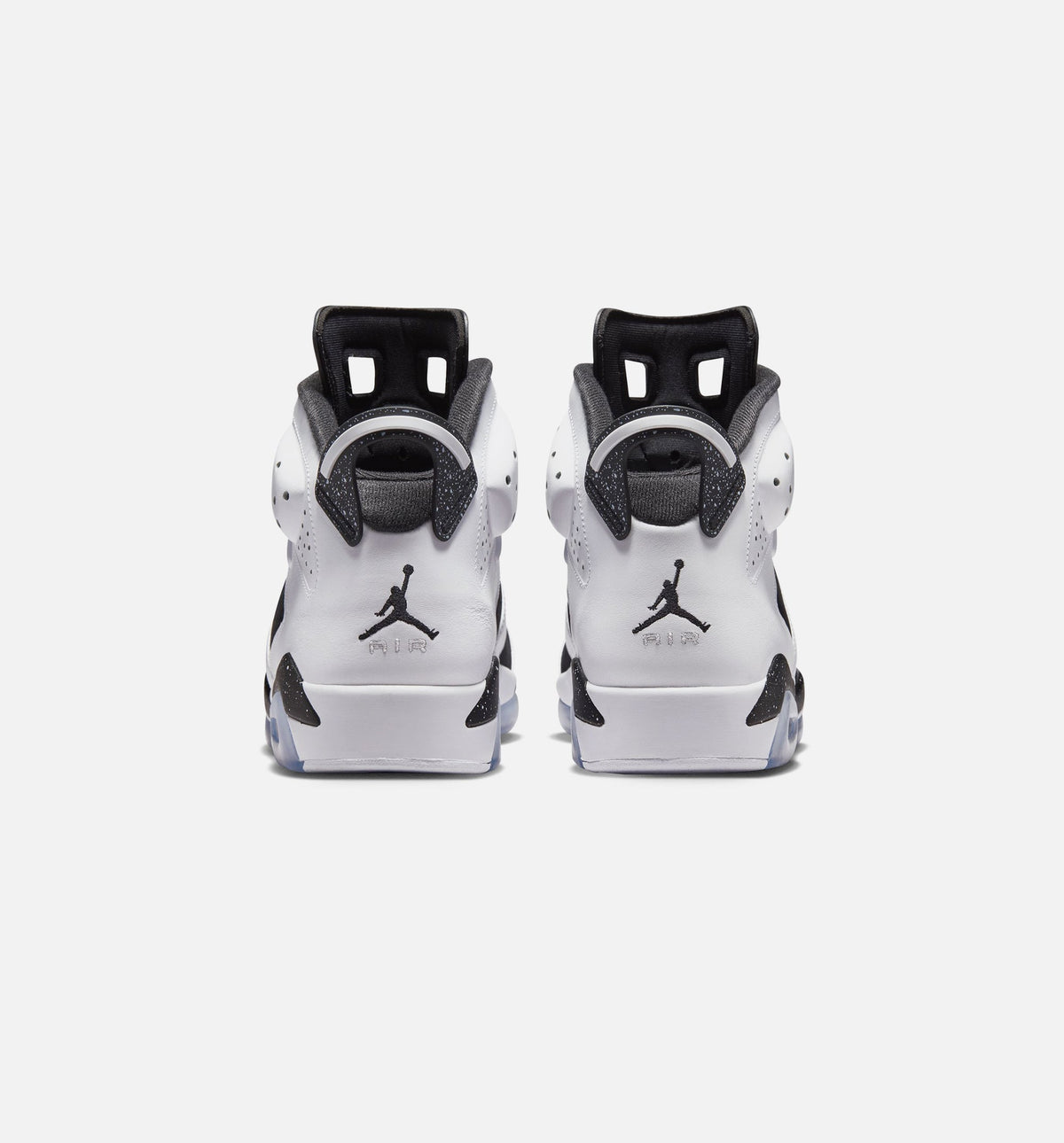 Air Jordan 6 Retro Black and White Men's Sneakers - Black/White