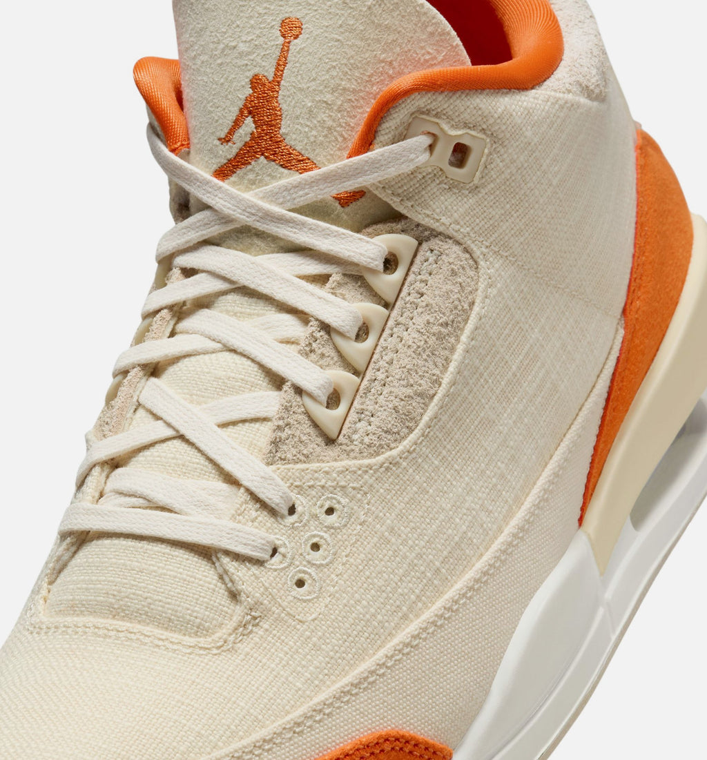 Air Jordan 3 Retro Starfish Women's Sneakers - Fossil/Starfish/Sail