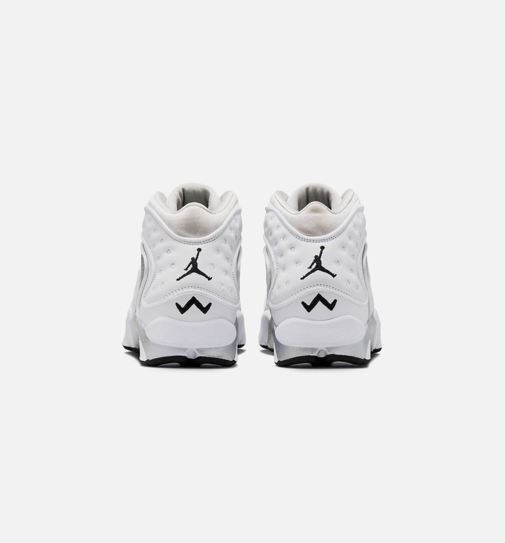 Air Jordan OG Women's Sneakers - White/Black/Metallic Silver