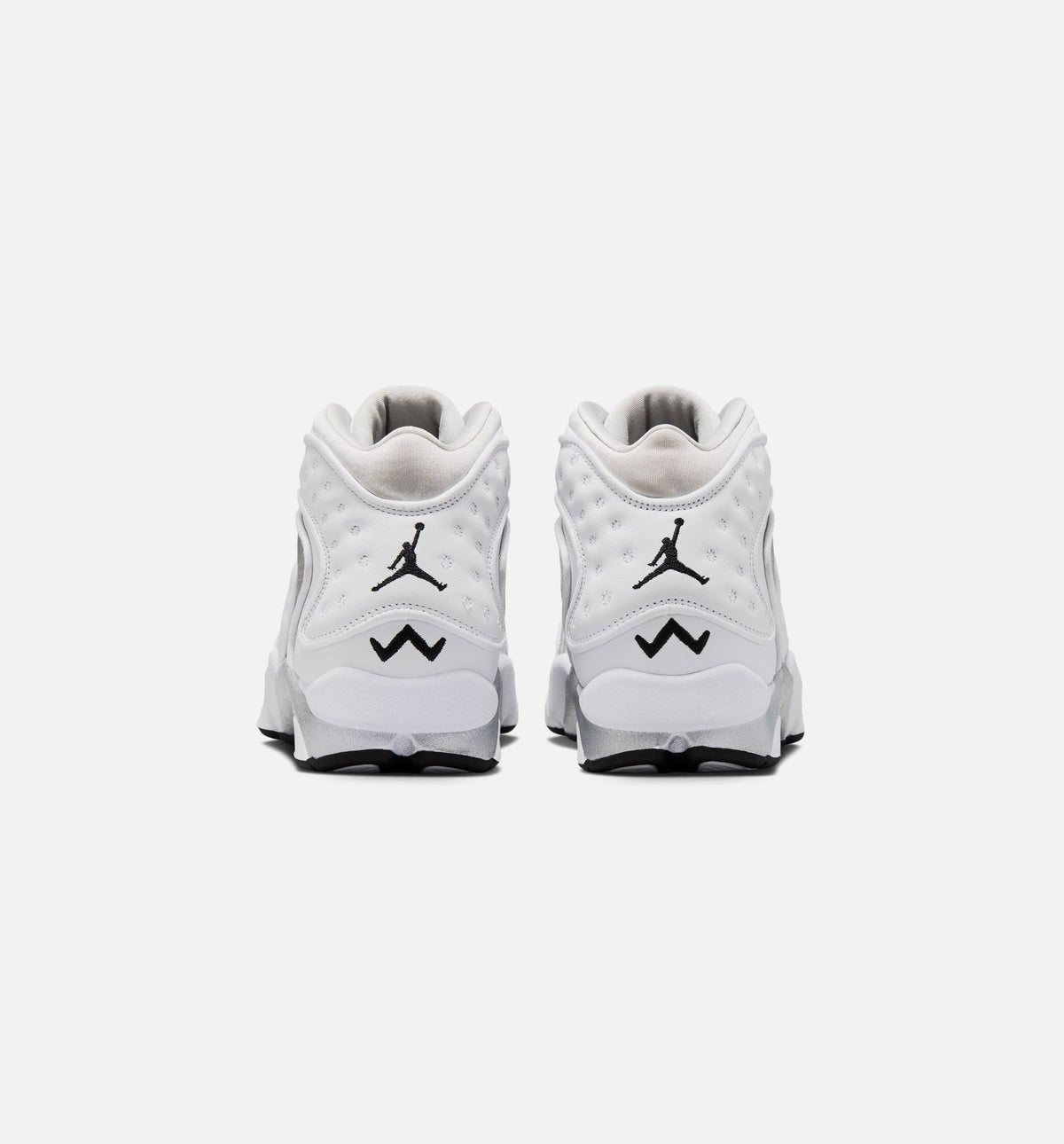 Air Jordan OG Women's Sneakers - White/Black/Metallic Silver