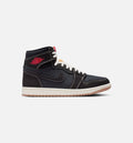 Air Jordan 1 Retro High OG Flight Club Men's Sneakers - Black/University Red/Sail/Gum Medium Brown