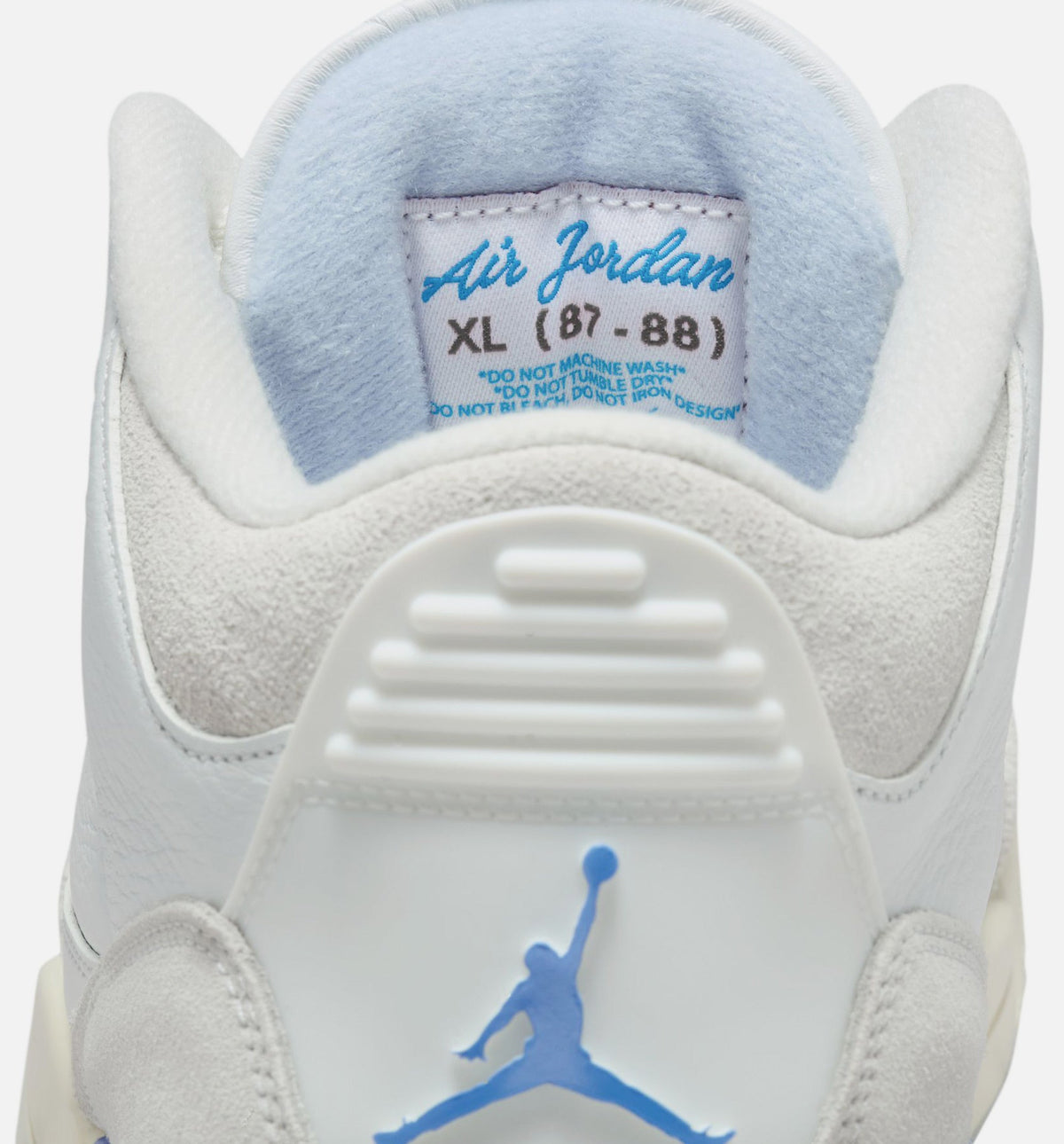 Air Jordan 3 Retro Lucky Shorts Men's Sneakers - Summit White/Hydrogen Blue/Legend Blue