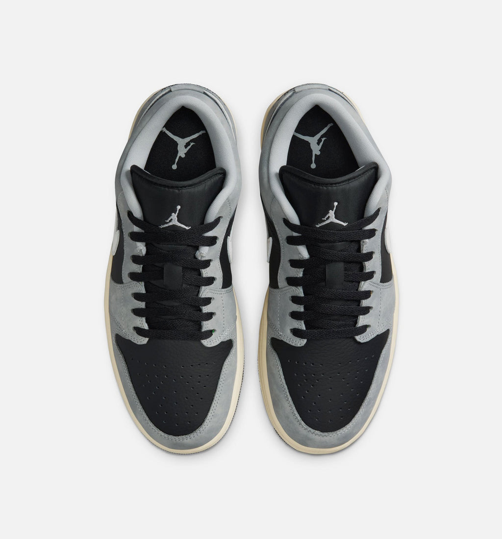 Air Jordan 1 Low SE Men's Sneakers - Light Smoke Grey/White/Off Noir