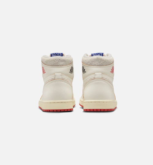 Air Jordan 1 High OG Rare Air Cinnabar Women's Sneakers - Sail/Cinnabar/Light Bone
