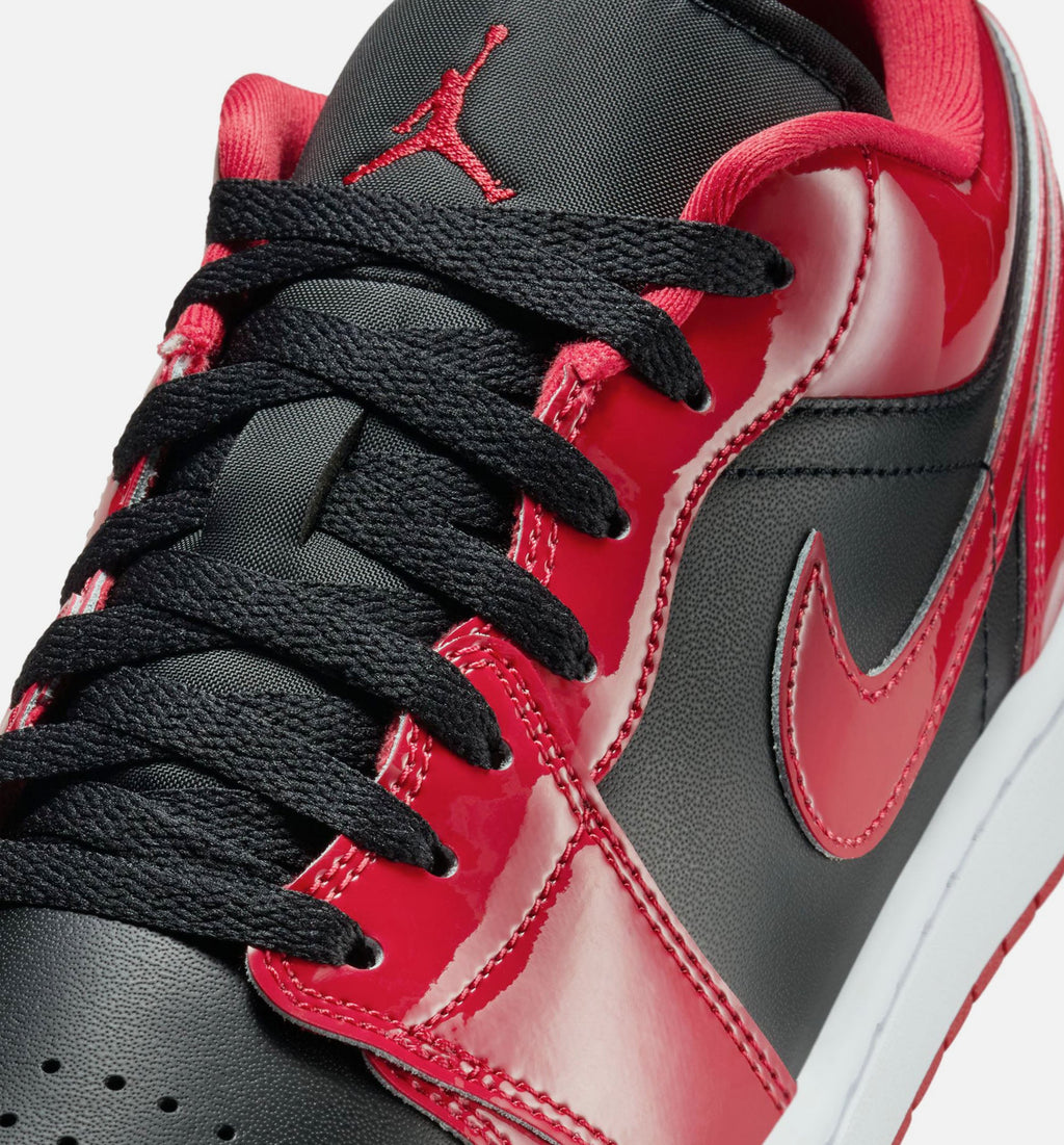 Air Jordan 1 Low SE Men's Sneakers - Black/Varsity Red/White