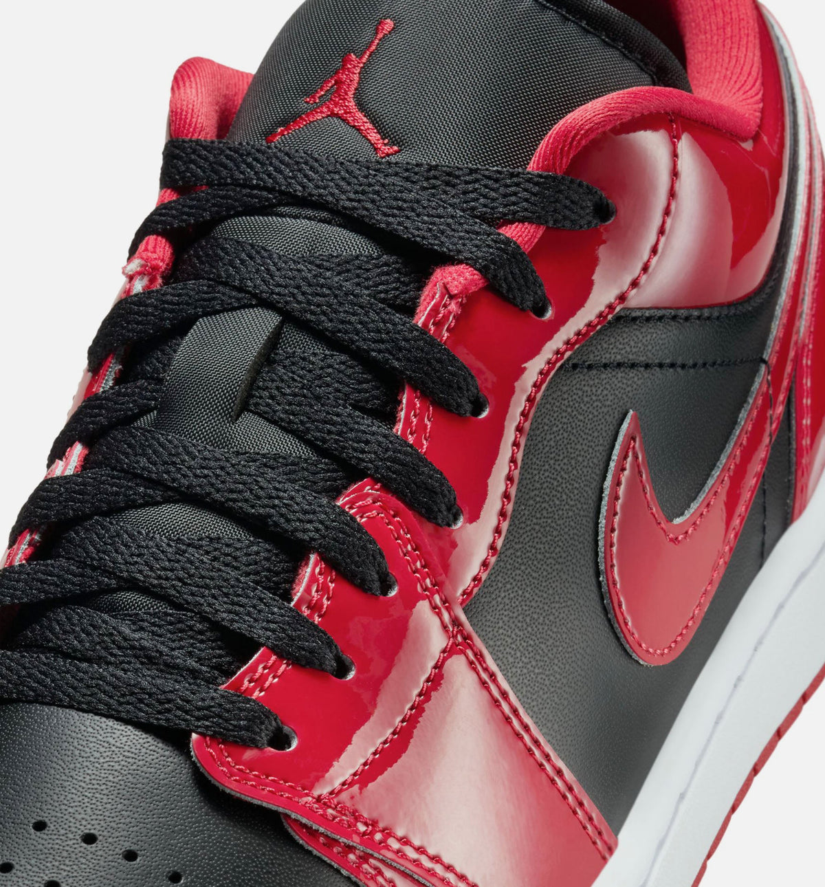 Air Jordan 1 Low SE Men's Sneakers - Black/Varsity Red/White