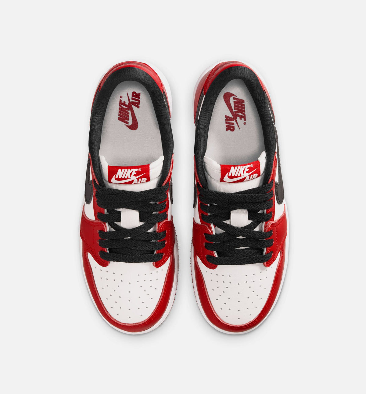 Air Jordan 1 Retro Low OG Chicago Grade School Sneakers - Varsity Red/Black/Summit White