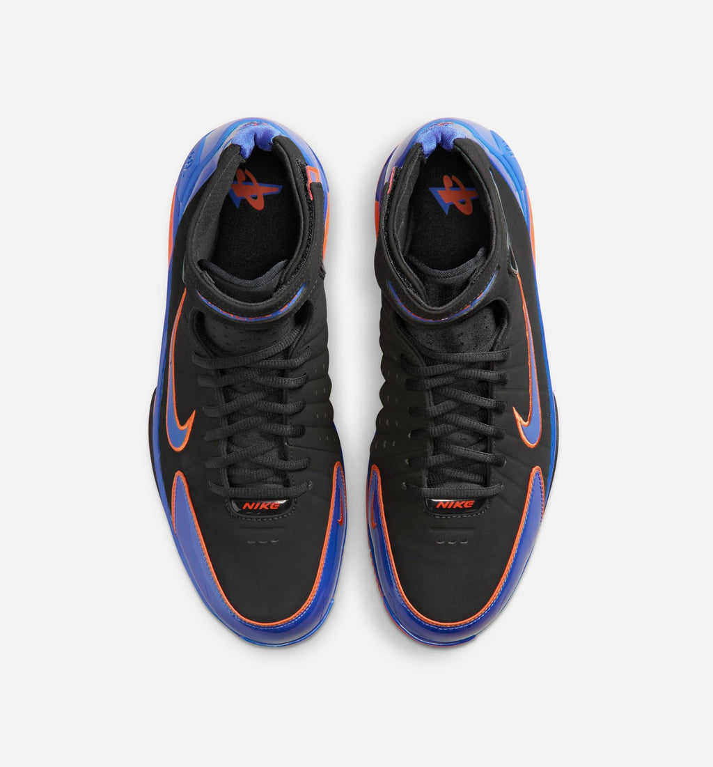 Air Zoom Huarache 2K4 Penny Hardaway Men's Sneakers - Black/Varsity Royal/Safety Orange