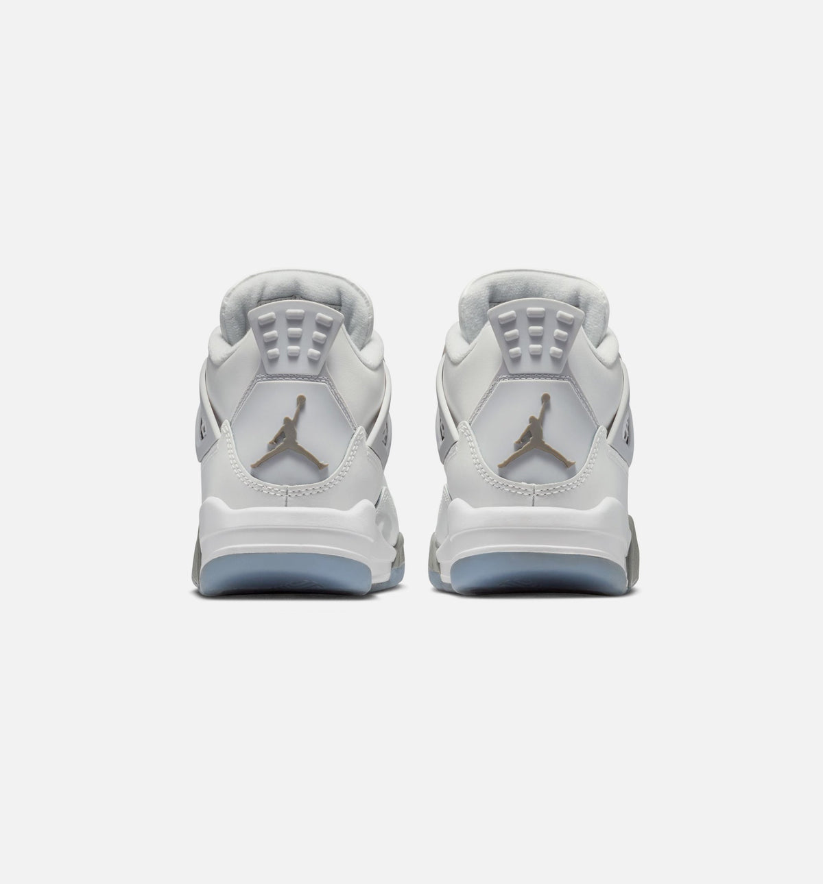 Air Jordan 4 Retro Blue Chill Grade School Sneakers - Photon Dust/Blue Chill/Flat Pewter/White/Blue Tint