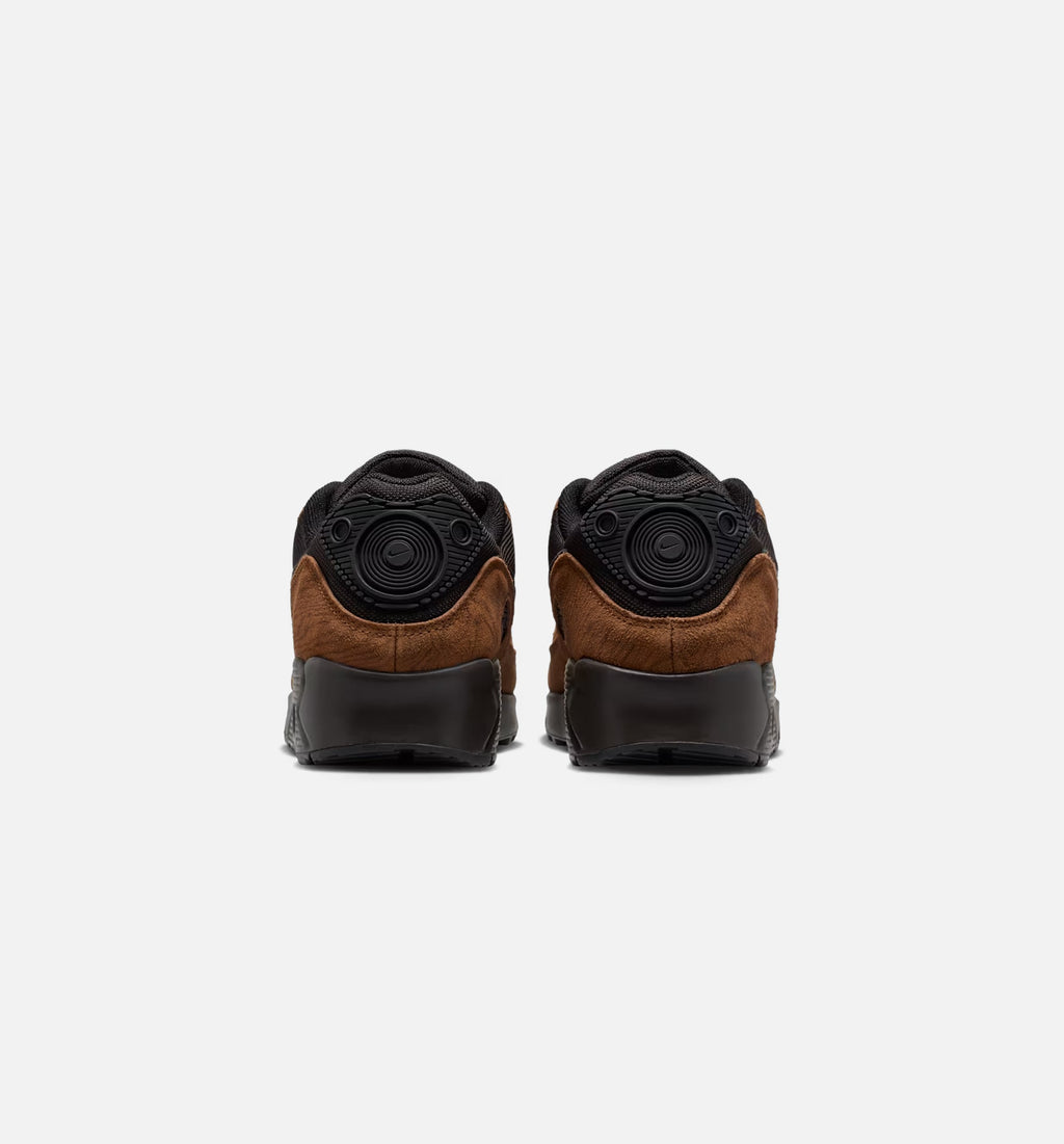 Air Max 90 Premium Men's Sneakers - Light British Tan/Velvet Brown/Black