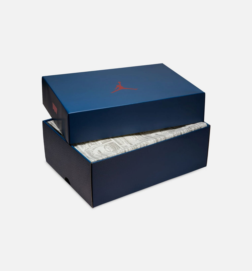 Air Jordan 3 x Levi's Black and White Men's Sneakers - Denim/Black/Gym Red