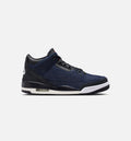 Air Jordan 3 x Levi's Indigo and Gym Red Men's Sneakers - Denim/Black/Sail