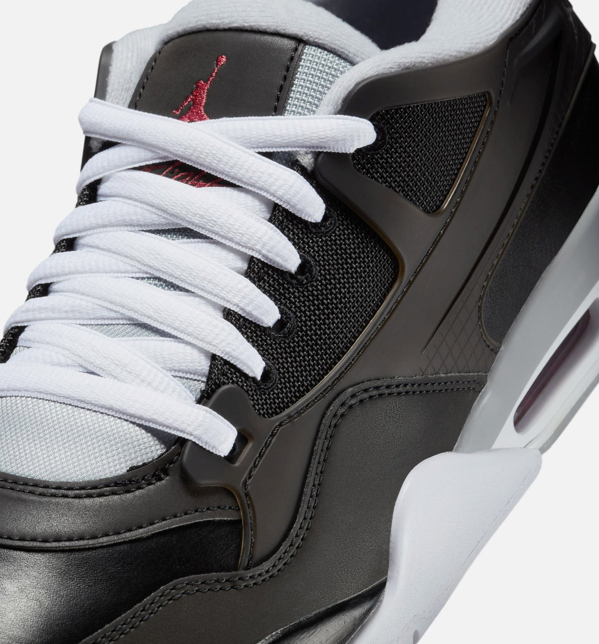 Air Jordan 4 RM Men's Sneakers - Black/Red/Grey