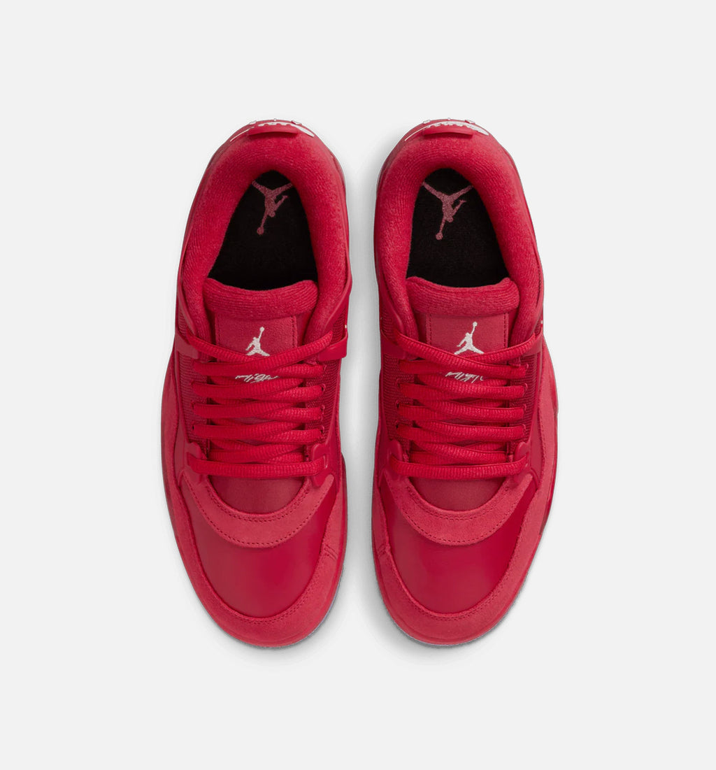 Air Jordan 4 RM Men's Sneakers - Varsity Red/Blue Tint/Black/White